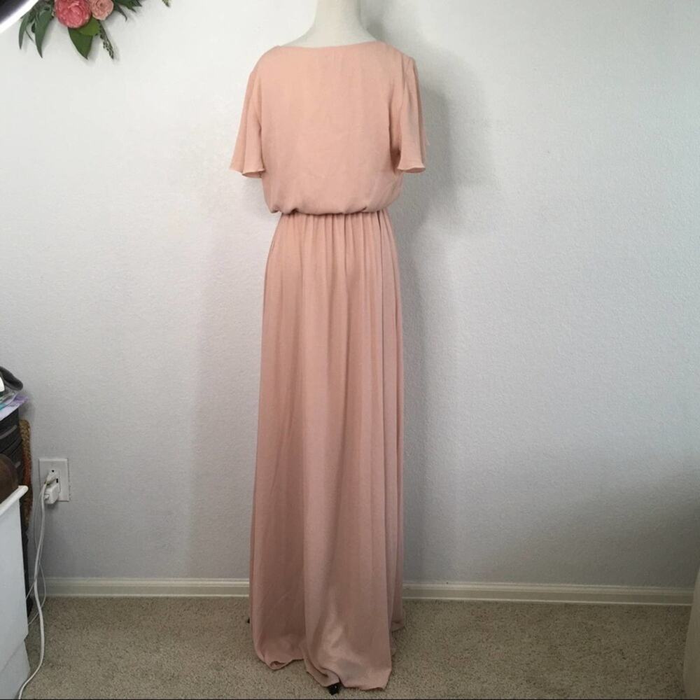 New NWT Show me your Mumu blush pink medium maxi dress - Picture 6 of 11